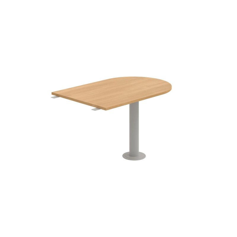 GP 1200 3 Stůl jednací délky 120 cm ukončený obloukem