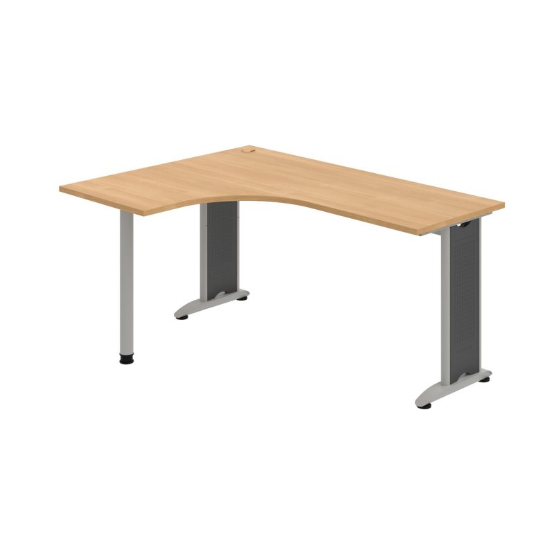 FE 60 P Stůl ergo pravý 160 x 120 cm