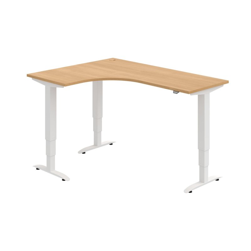 MST 3 60 P Ergo elektr. stav. stůl 160 x 120 cm, pravý, stand. ovlad.