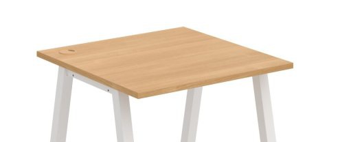 Pracovní deska stolu HOBIS Uni A UJ A 1400 — tloušťka 25 mm a 2 mm ABS hrana